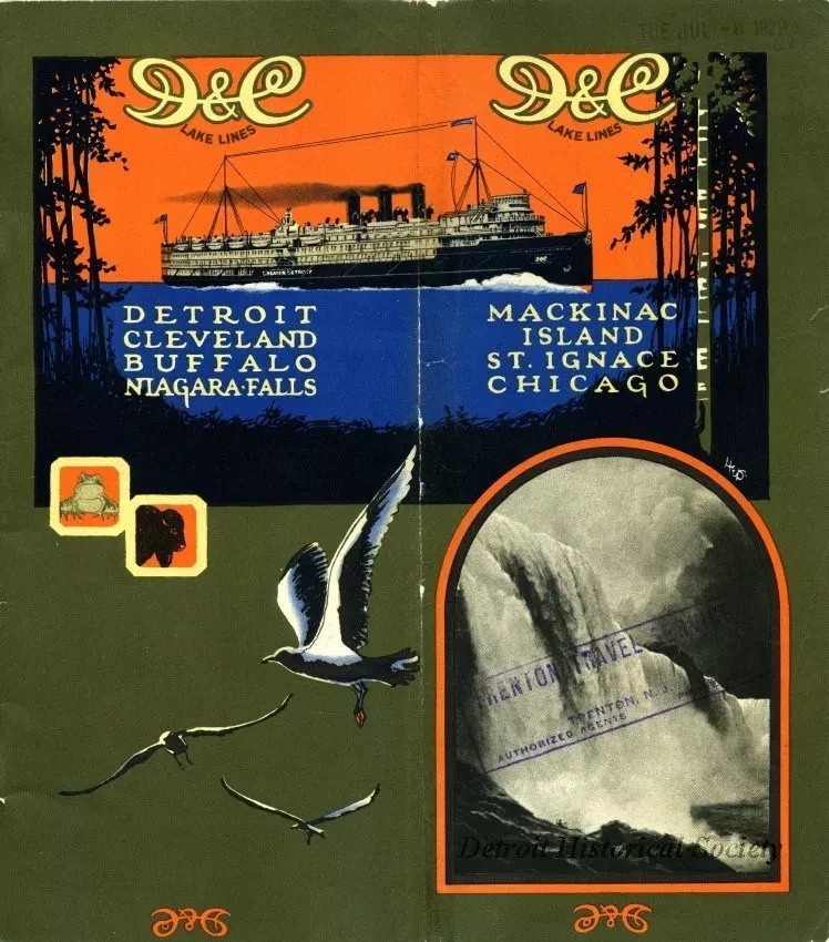Brochure - D&C Lake Lines
Mackinac Island, St. Ignace, Chicago