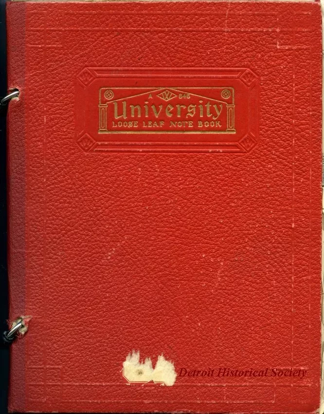 Notebook - University Loose Leaf Note Book