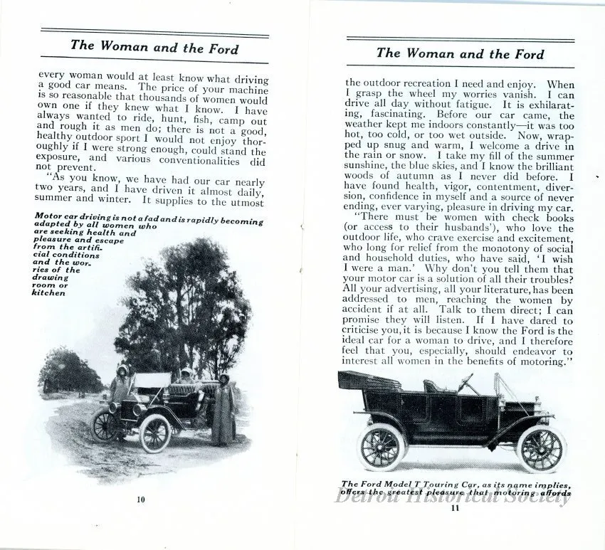 Booklet - The Woman and the Ford