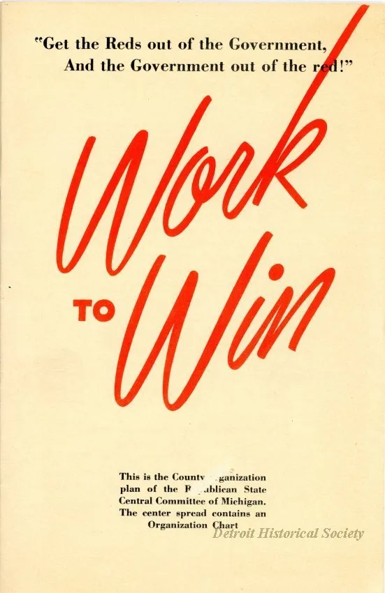 Booklet - Work to Win