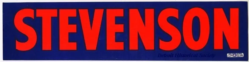 Sticker, Bumper