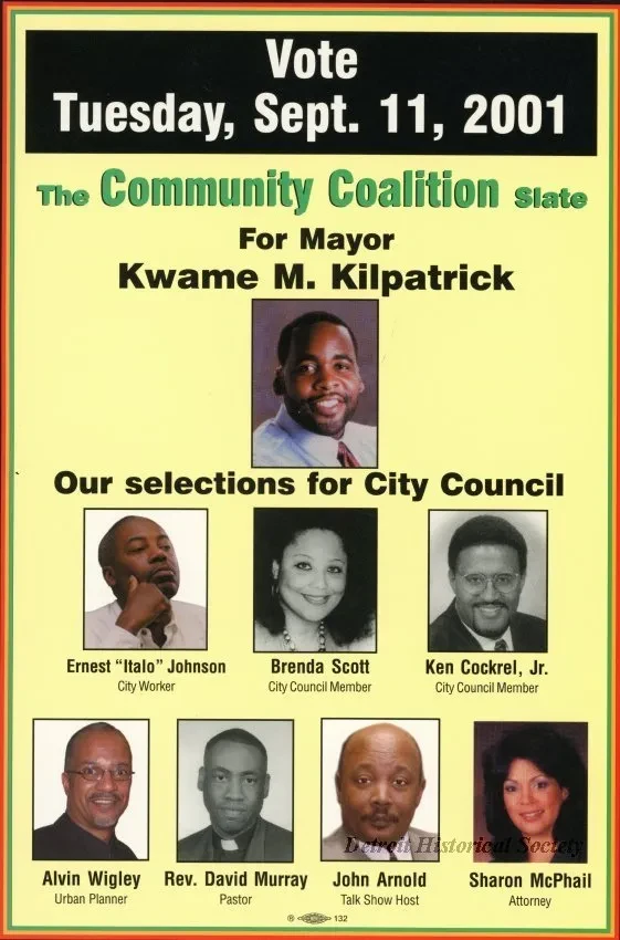 Flier, Political - Vote Tuesday, Sept. 11, 2001
The Community Coalition Slate