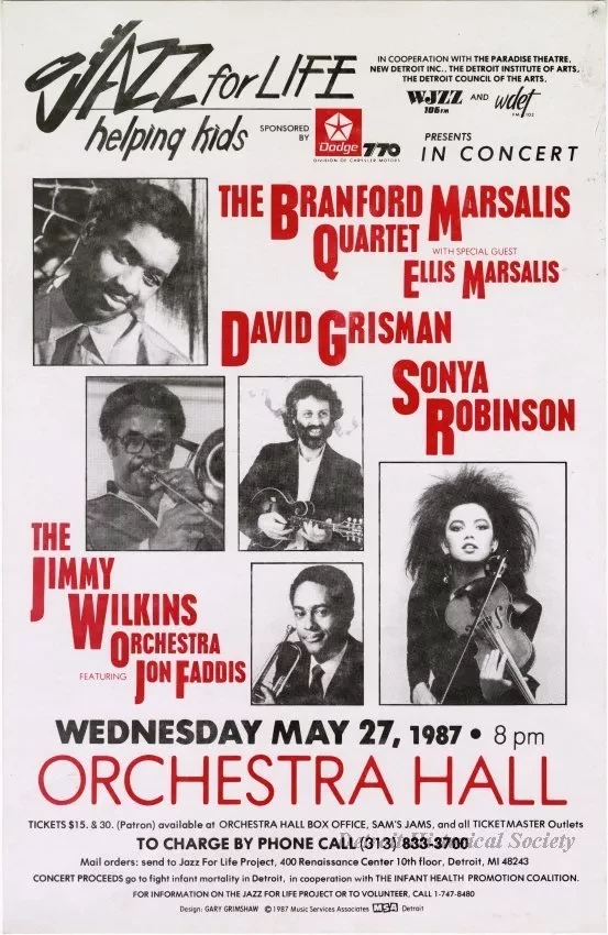 Poster - Jazz for Life
Helping Kids