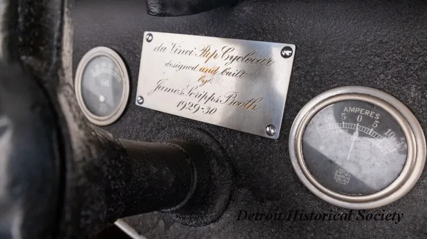 Automobile - 1930 James Scripps Booth DaVinci Pup Cycle Car