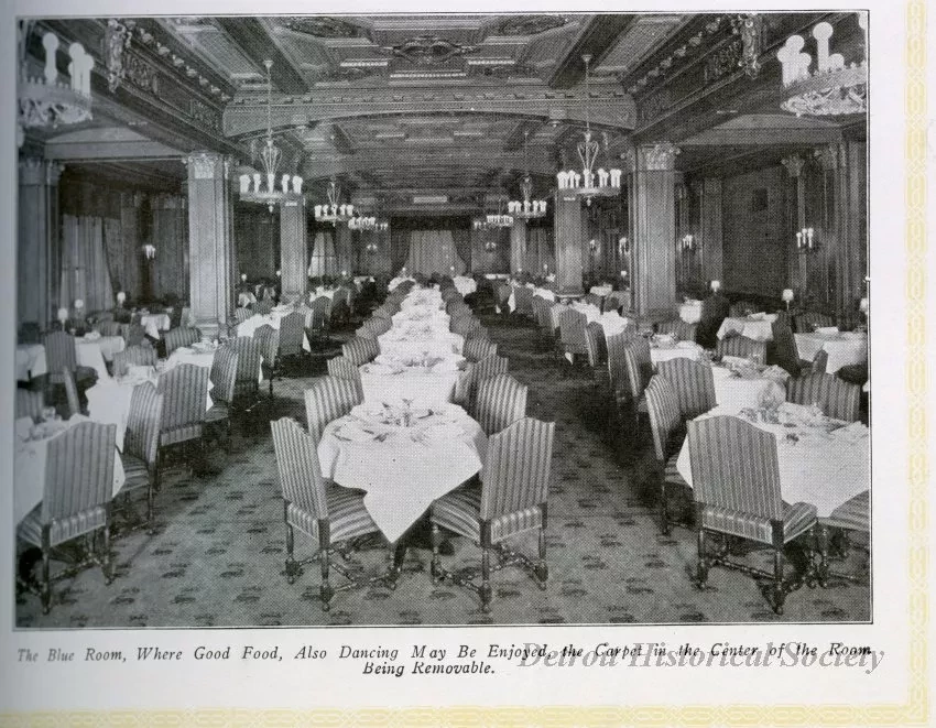 Booklet - The Book-Cadillac Hotel, Detroit, Michigan - Dhs_2000_005_004_17_detail_2_sf