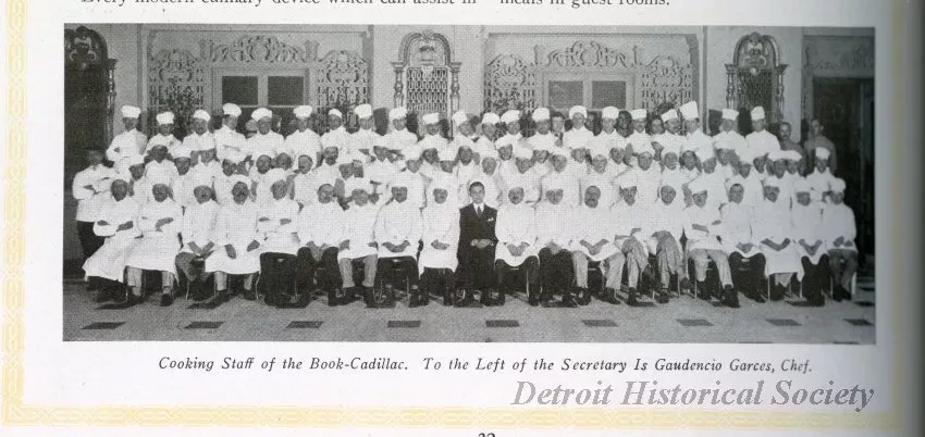 Booklet - The Book-Cadillac Hotel, Detroit, Michigan - Dhs_2000_005_004_32_detail_1_sf