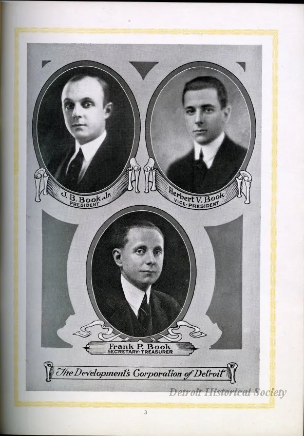 Booklet - The Book-Cadillac Hotel, Detroit, Michigan