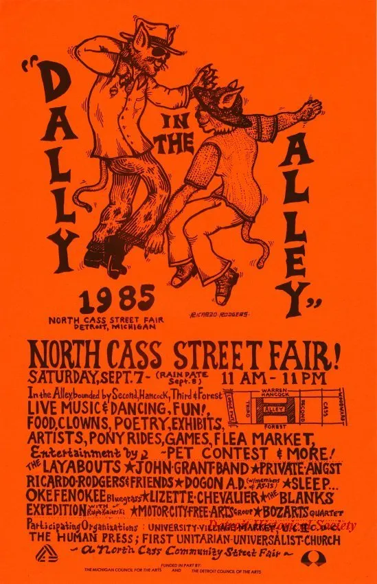Poster - Dally in the Alley