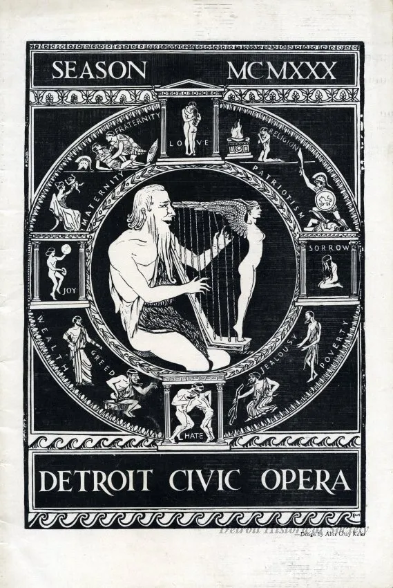 Program, Theater - Season MCMXXX [1930]
Detroit Civic Opera