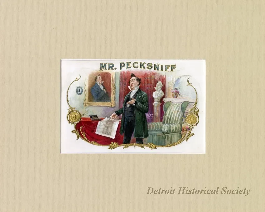 Drawing - Mr. Pecksniff