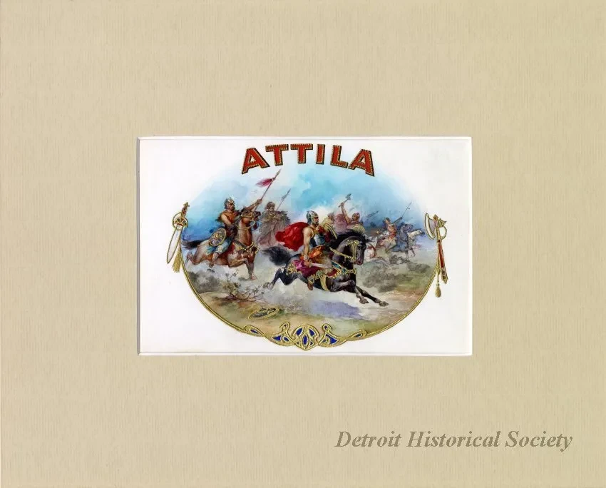 Drawing - Attila
