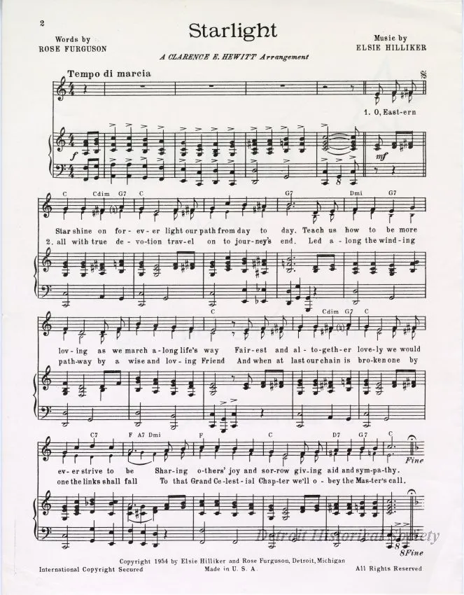 Music, Sheet - Starlight