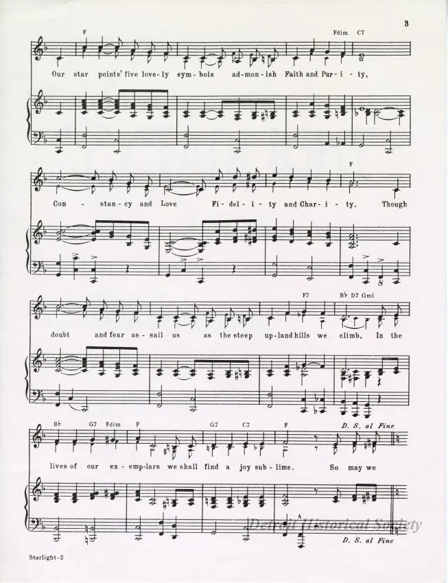 Music, Sheet - Starlight