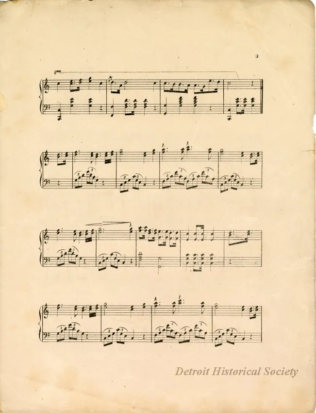 Music, Sheet - C.J. Whiney & Co.'s Grand Opening March
