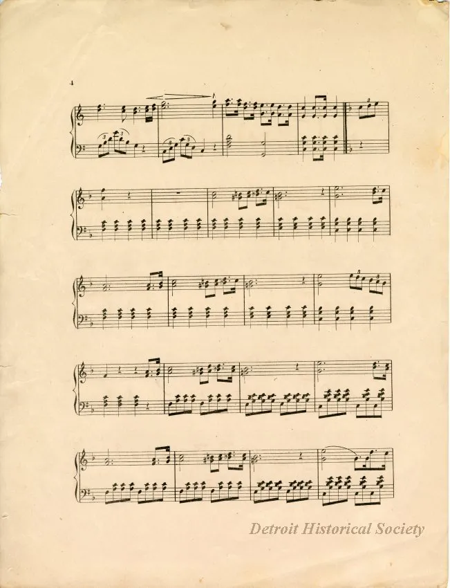 Music, Sheet - C.J. Whiney & Co.'s Grand Opening March