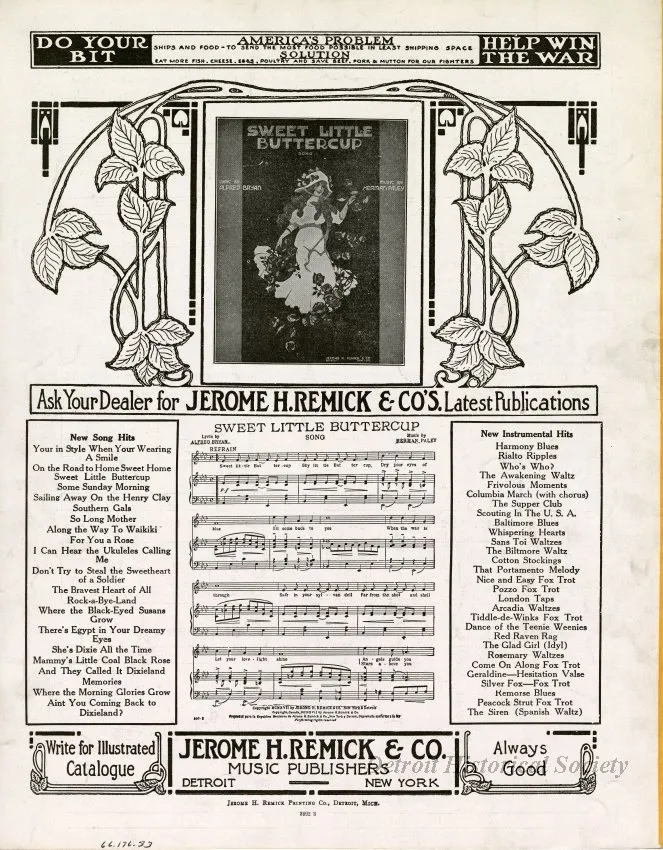 Music, Sheet - I'll Love You More for Losing You a While