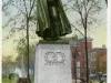 Postcard - Macomb Statue, Washington Park, Detroit, Mich.