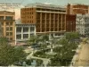 Postcard - Griswold St. showing Capitol Square Park, Detroit, Mich.