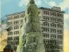 Postcard - The Ice Fountain, Washington Boulevard, Detroit, Mich.