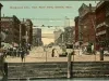 Postcard - Woodward Ave. from the River front, Detroit, Mich.