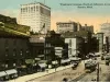 Postcard - Woodward Avenue, North of Jefferson Avenue, Detroit, Mich.