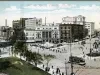 Postcard - Detroit, Mich., Campus Martius