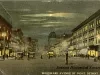 Postcard - Woodward Avenue By Night, Detroit, Mich.