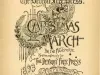 Music, Sheet - The Detroit Free Press Christmas March