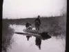 Transparency, Lantern-slide - Returning from Work near Wallin Mich