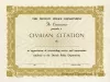 Certificate - The Detroit Police Department
Civilian Citation