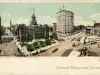 Postcard - 5404  City Hall and Campus Martius, Detroit, Mich.