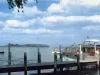 Postcard - Detroit River Scene