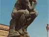 Postcard - The Thinker, Auguste Rodin - The Thinker, Auguste Rodin