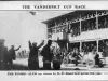 Postcard - The Vanderbilt Cup Race.
The Finish - ALCO car driven by H.F. Grant first across the tape