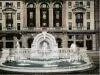 Postcard - Detroit Mich, Palmer Fountain.