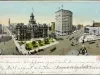 Postcard - City Hall and Campus Martius. Detroit, Mich.