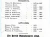 Roster - The Merchant and Manufacturers Exchange