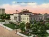 Postcard - Institute of Arts, Detroit, Mich.