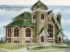 Postcard - New 14th Avenue Baptist Church, Cor. 14th and Marquette Aves. Detroit, Michigan.