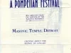 Brochure - A Pompeiian Festival