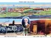 Postcard - Present Henry Ford Factory, First Ford Machine Built, First Henry Ford Factory. - Ford Motor Company
