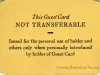 Card, Membership