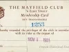 Card, Membership