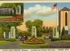 Postcard - Acacia Park Cemetery (Masonic) - Southfield and Thirteen Mile Road - Detroit, Mich.