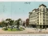 Postcard - Washington Boulevard and Hotel Cadillac, Detroit, Mich.