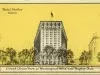 Postcard - Hotel Statler, Detroit; Grand Circus Park at Washington Blvd. and Bagley Ave.