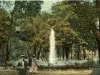Postcard - Cass Park, Detroit, Mich