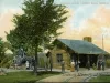 Postcard - Waiting Room, Palmer Park, Detroit, Mich.