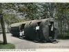 Postcard - Palmer Park - The Big Log, Detroit, Michigan