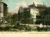 Postcard - Capitol Square, Detroit, Mich.
